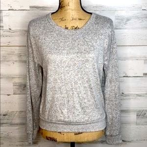 Gaze | soft grey sweater